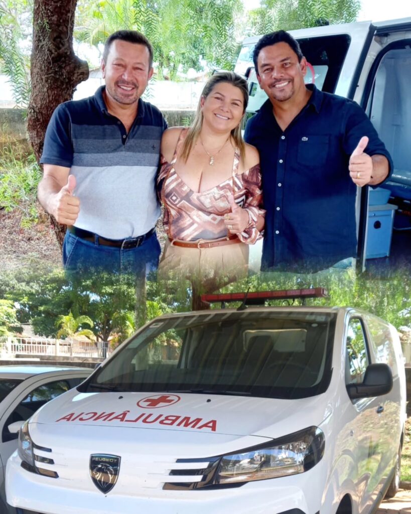 Prefeitura de Urutaí entrega ambulância 0 km ao município