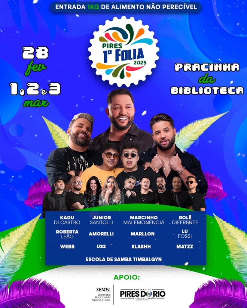 Carnaval Pires Folia 2025