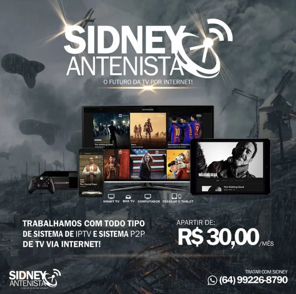 Sidney Antenista - Pires do Rio News